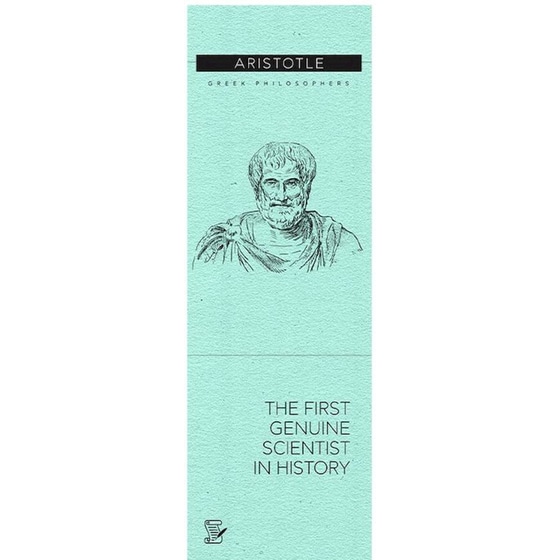 Σελιδοδείκτης Πεδίο Classic Philosophers Aristotle - Σετ (12 Τεμάχια) image 0