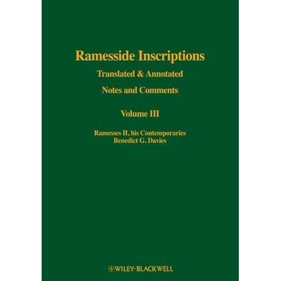 Ramesside Inscriptions image 0