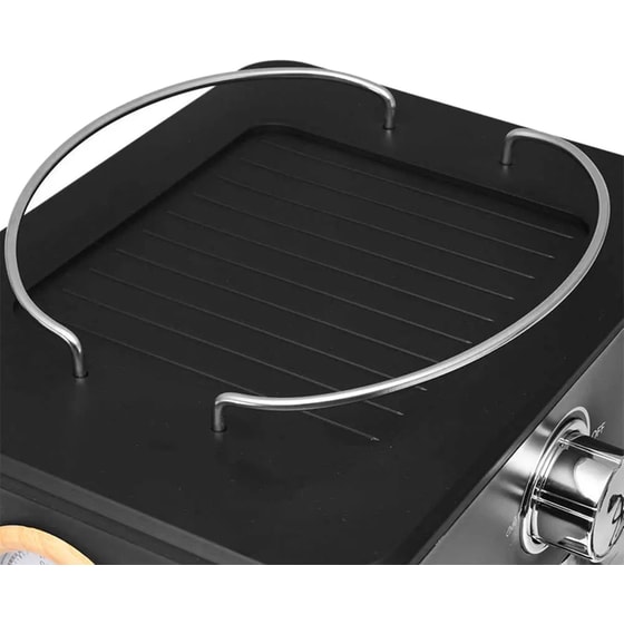 ESTIA 06-18986 950W 15 Bar Μαύρη Μηχανή Espresso image 3
