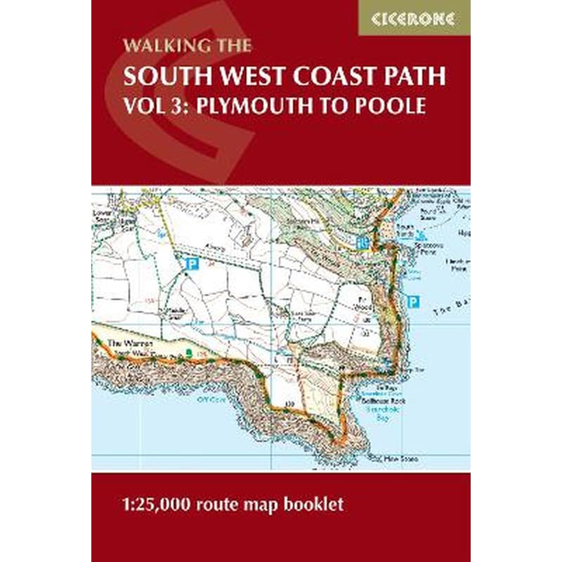 South West Coast Path Map Booklet - Vol 3: Plymouth to Poole