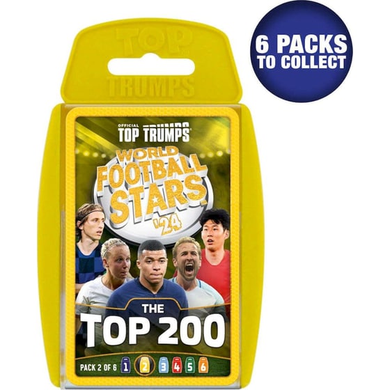 Top Trumps - World Football Stars 2024 (The Top 200) Pack 2 of 6 image 1