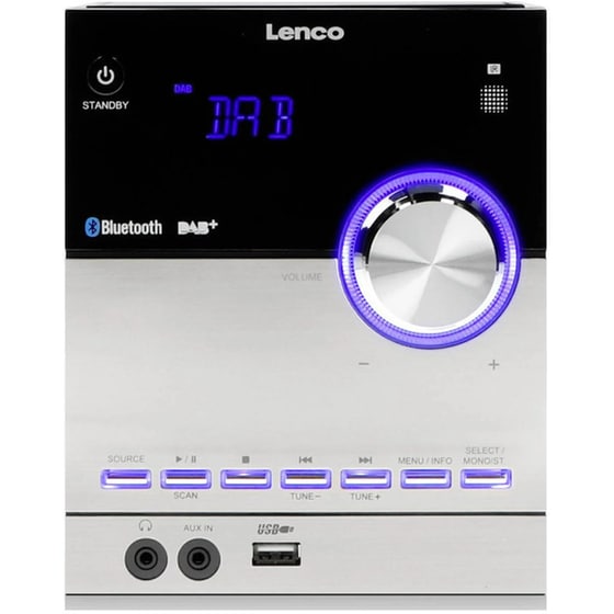 Ηχοσύστημα Lenco MC-150 20W - Μαύρο image 3