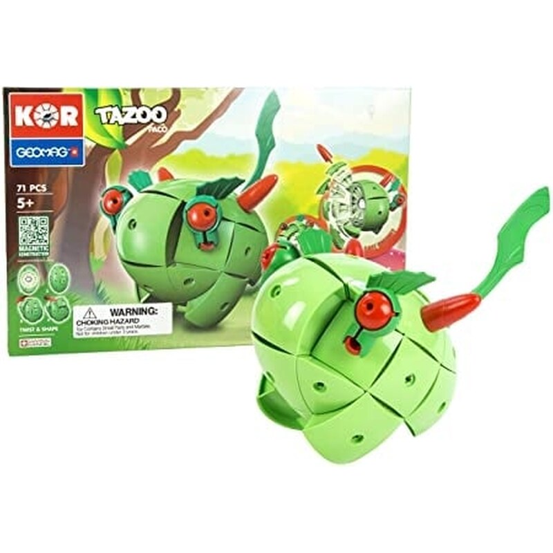 Geomag Σετ Κατασκευής Με Μαγνήτες Tazoo Paco – 71 Κομμάτια