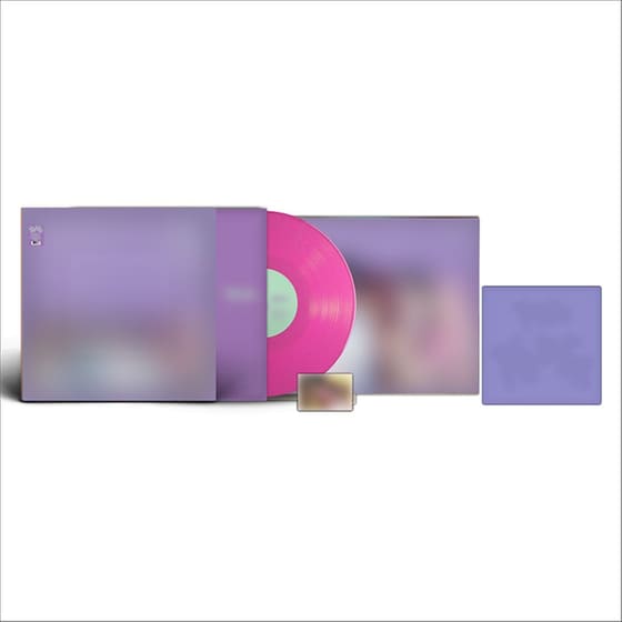 This Is For (Dragonfruit Glitter LP) image 0