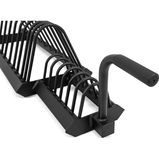 Βάση για 16 Δίσκους Βαρών Amila 43935 Επιδαπέδια 146x34x28cm image 1