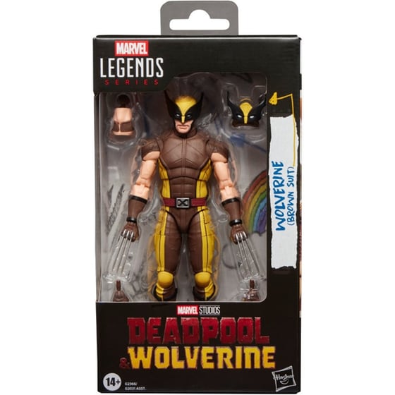 Φιγούρα Hasbro Marvel Legends Series: Deadpool & Wolverine - Wolverine Brown Suit (15cm) image 4