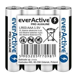 Everactive Αλκαλικές Μπαταρίες LR03 ΑΑΑ 1.5V 4τμχ