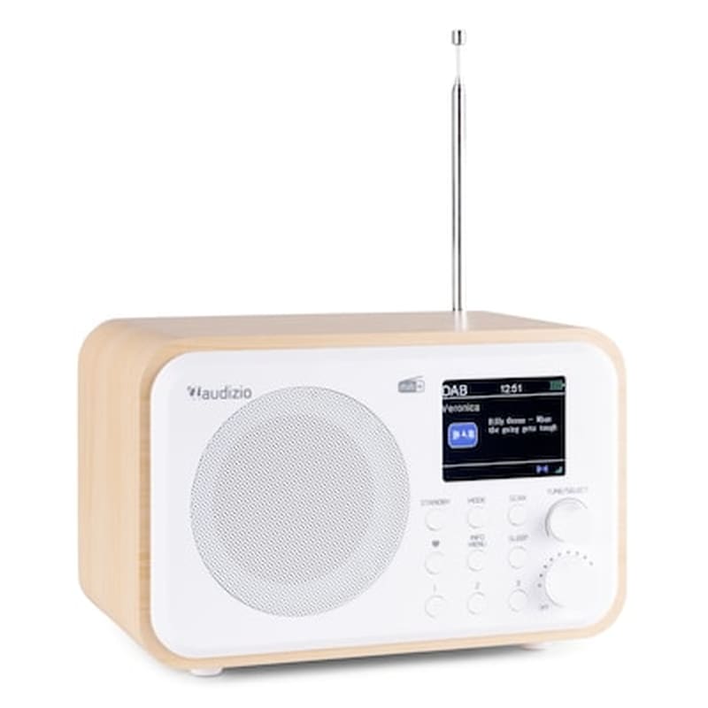 AUDIZIO Φορητό Radio Audizio Milan Dab+ Bt - Λευκό