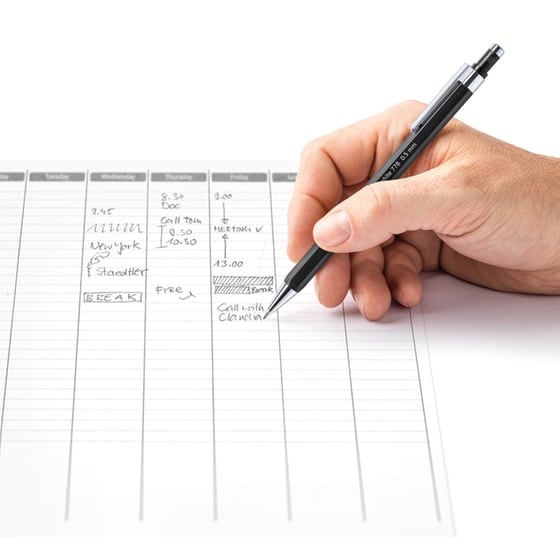 Μηχανικό Μολύβι Staedtler Graphite 778 Με Γόμα 0.5 Μαύρο image 3