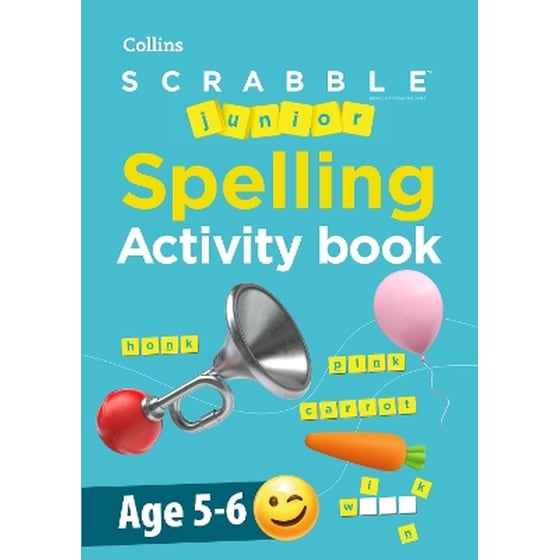 SCRABBLE™ Junior Spelling Activity book Age 5-6 image 0