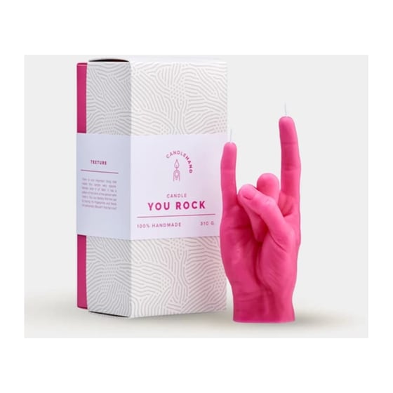 Candlehand You Rock Pink image 0