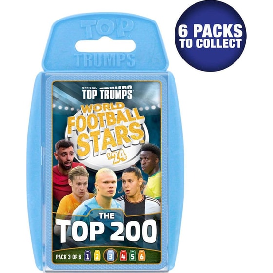 Top Trumps - World Football Stars 2024 (The Top 200) Pack 3 of 6 image 1