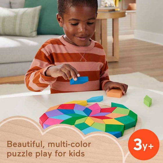 Fisher Price Wooden Mandala Puzzle Ξύλινο Παζλ Mandala image 4