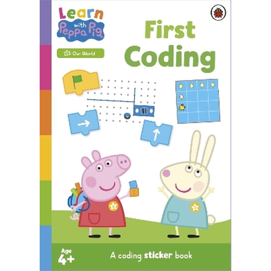 Learn with Peppa: First Coding sticker activity book image 0