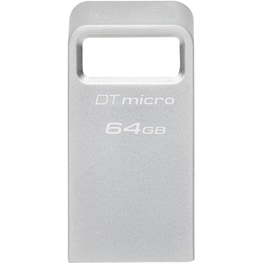 Kingston DataTraveler 64GB Micro USB 3.2 Stick - Γκρι