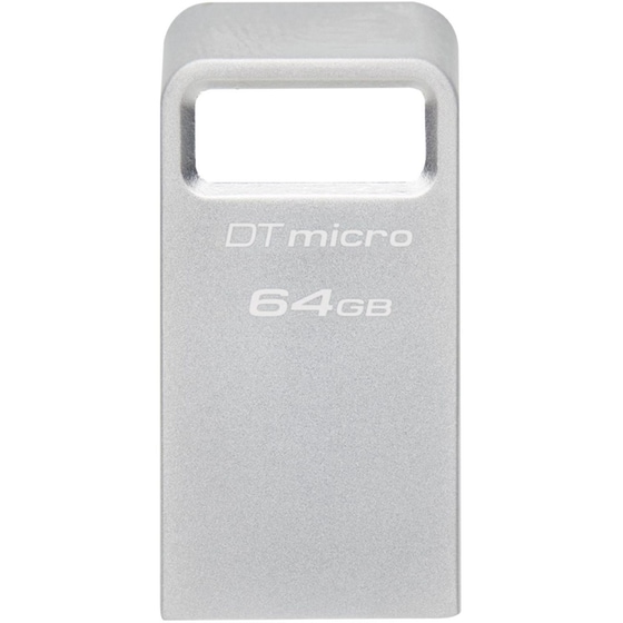 Kingston DataTraveler 64GB Micro USB 3.2 Stick - Γκρι image 0