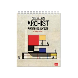 Ημερολόγιο Γραφείου Legami 2020 Μηνιαίο  Archist Small