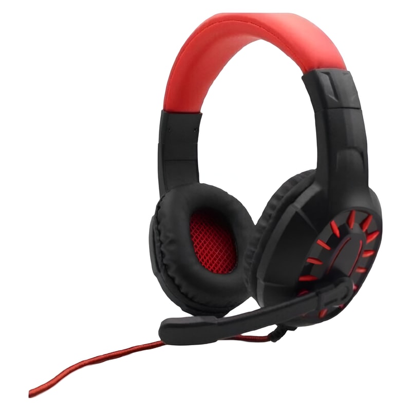 KOMC Komc G309 Gaming Ενσύρματα Ακουστικά 3.5 mm Κόκκινα