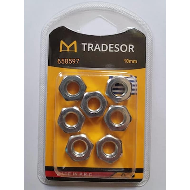 TRADESOR Σετ - Παξιμάδια - 10mm