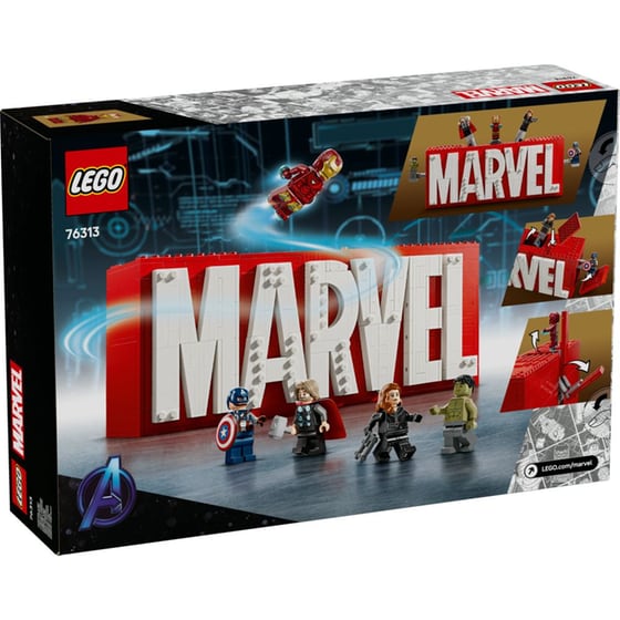 LEGO® MARVEL Logo & Minifigures (76313) image 5