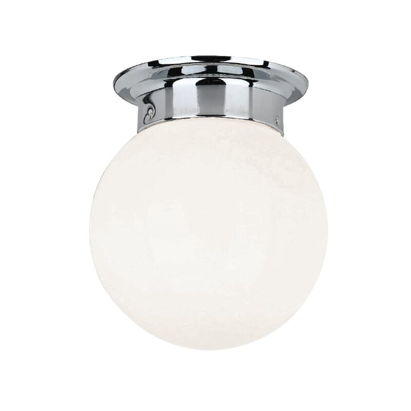 Απλίκα Τοίχου Aca Capri Su0608wc Γυάλινη 15x15x17 cm - Ασημί/Λευκή