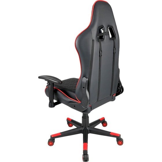 Gaming Καρέκλα Gembird GC-03-BR από Τεχνητό Δέρμα - Μαύρο/ Κόκκινο image 5