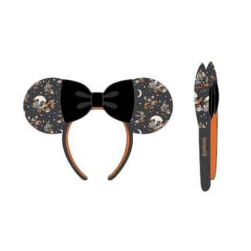 LOUNGEFLY Loungefly Disney Mickey Minnie Halloween Vamp Witch Aop Headband (wdhb0077)