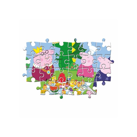 Παιδικό Σετ Παζλ Clementoni Super Color Peppa Pig (20/20 Κομμάτια) image 1