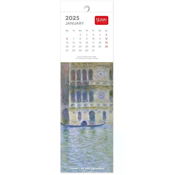 Ημερολόγιο Σελιδοδείκτης Legami 2025 Claude Monet image 2