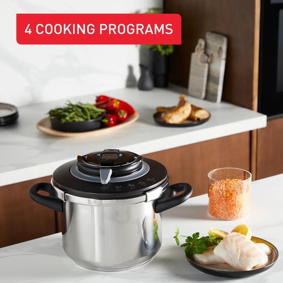 Χύτρα Ταχύτητας TEFAL P4551531 10 L Inox image 14
