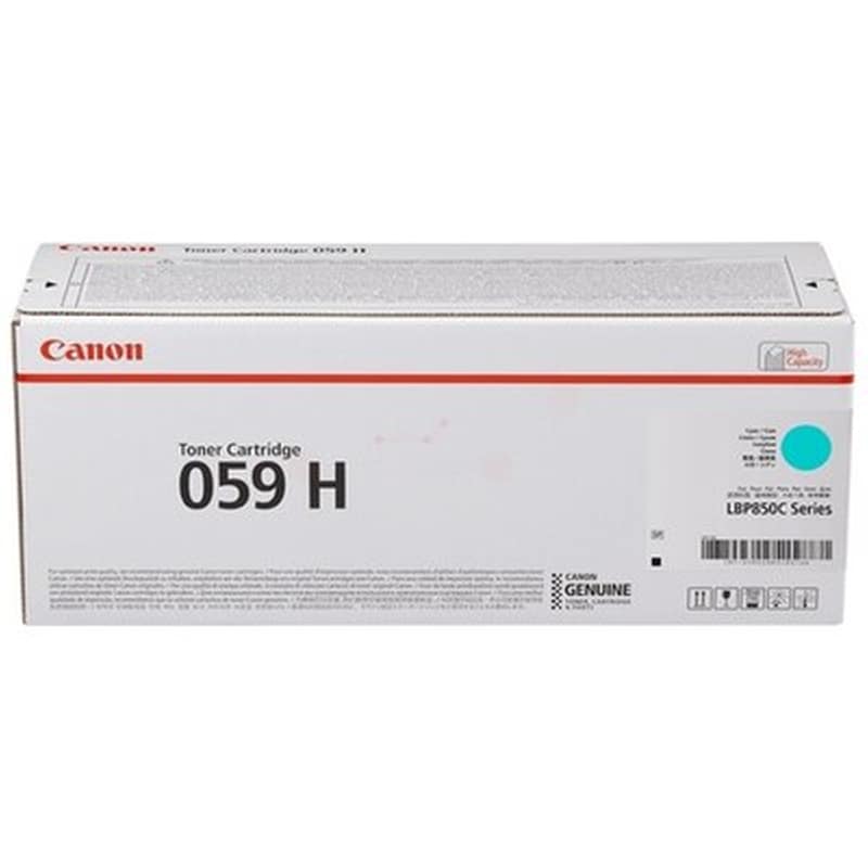 Canon 3626c001 (059 H) Toner Cyan, 13.5k Pages