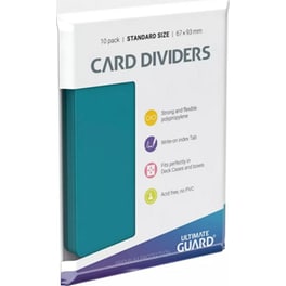 Ultimate Guard Card Dividers Standard Size Petrol Blue (10 Pack)