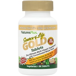 Nature's Plus Source of Life Gold Multivitamin - 90 ταμπλέτες
