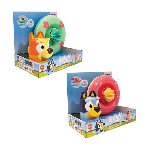 Tomy Toomies Παιχνίδι Μπάνιου Bluey Σωσίβιο & Φιγούρα image 6