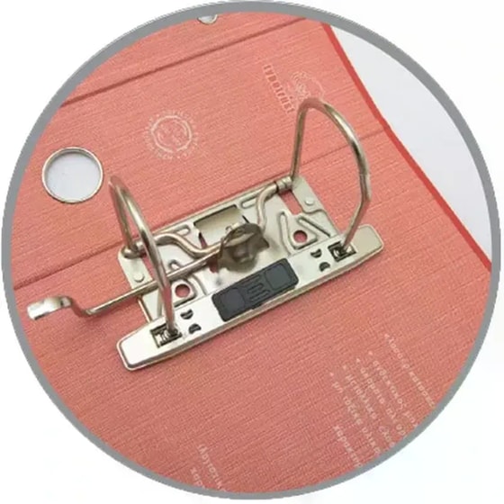 Κλασέρ Πολυπροπυλένιο Α4 8/32 19 Μπορντό image 3