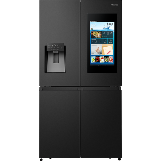 HISENSE RQ760N4IFE Full No frost 585 Lt Μαύρο Ψυγείο Ντουλάπα image 0