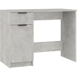 Γραφείο VidaXL από Επεξεργασμένο Ξύλο 100x50x75 cm - Γκρι Σκυροδέματος