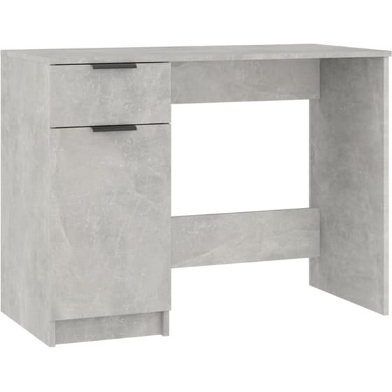 Γραφείο VidaXL από Επεξεργασμένο Ξύλο 100x50x75 cm - Γκρι Σκυροδέματος image 0
