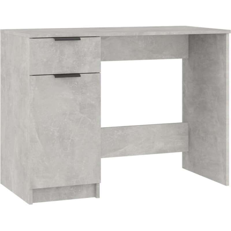 Γραφείο VidaXL από Επεξεργασμένο Ξύλο 100x50x75 cm - Γκρι Σκυροδέματος