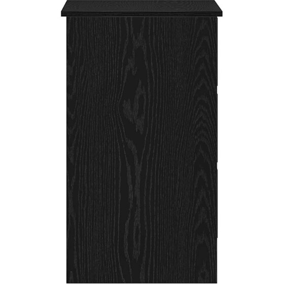 Γραφείο VidaXL από Επεξεργασμένο Ξύλο 90x45x76 cm - Μαύρη Δρυς image 5