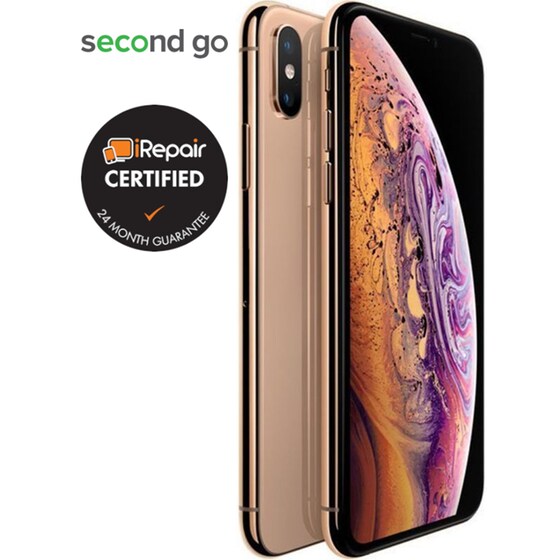 Μεταχειρισμένο Apple iPhone XS Max 256GB Gold second go Certified by iRepair image 5