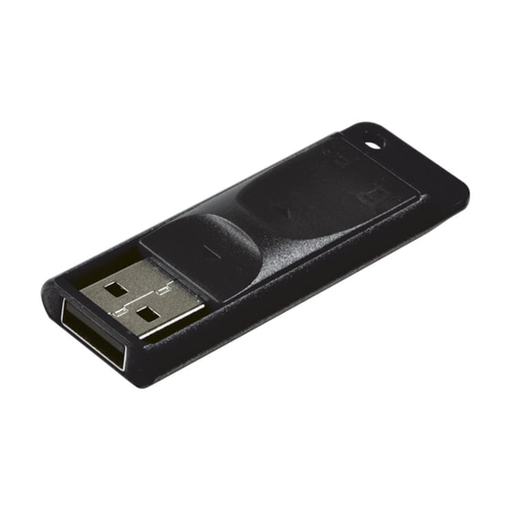 USB stick Verbatim Slide 32GB 2.0 98697 Μαύρο image 2