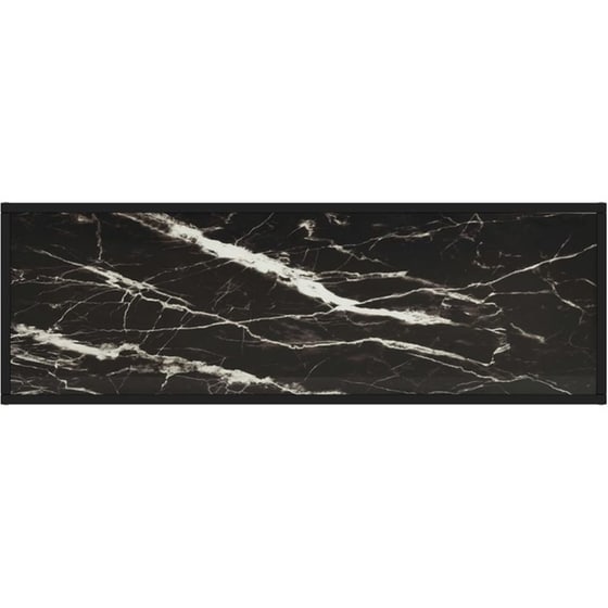 Έπιπλο Τηλεόρασης VidaXL Γυαλί Όψη Μαρμάρου 120x40x40cm - Μαύρο image 3