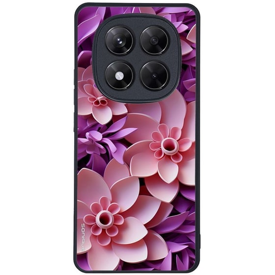 Θήκη Xiaomi Redmi Note 14 Pro 5G / Poco X7 - Sonique 3D Flower Series - Pink image 0