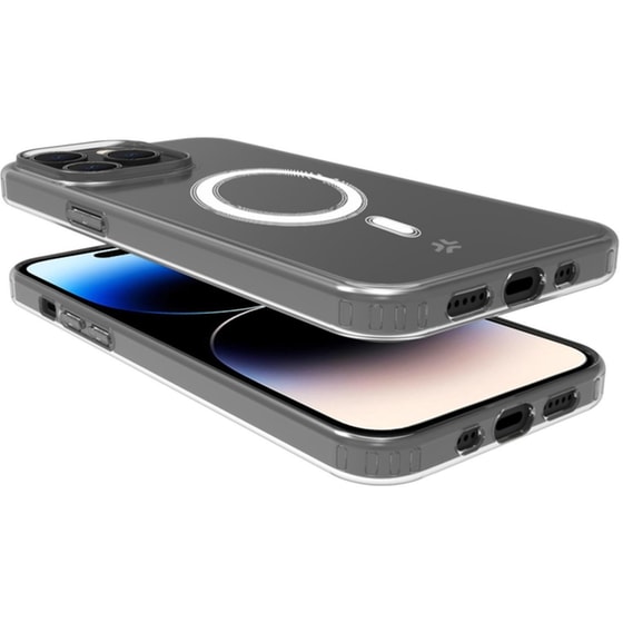 Θήκη Apple iPhone 15 Pro - Celly GELSKINMAG - Διάφανο image 3