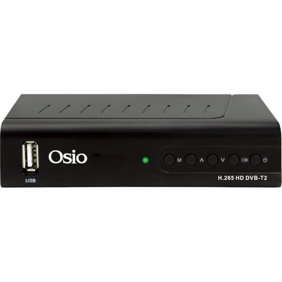 Ψηφιακός Δέκτης  Osio OST-3540D PVR Dvb-t,Dvb-t2 image 1