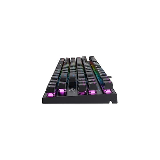Havit KB857L Gaming Μηχανικό Ενσύρματο Πληκτρολόγιο Tenkeyless με Custom Blue διακόπτες και RGB φωτισμό (US) image 3