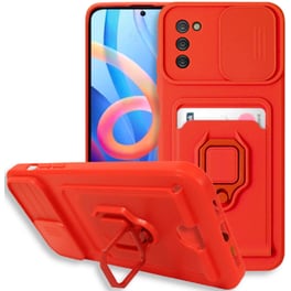 Θήκη Samsung Galaxy  A02s - Bodycell Multifunction - Κόκκινο