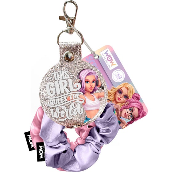Wow Generation keychain + scrunchies image 2