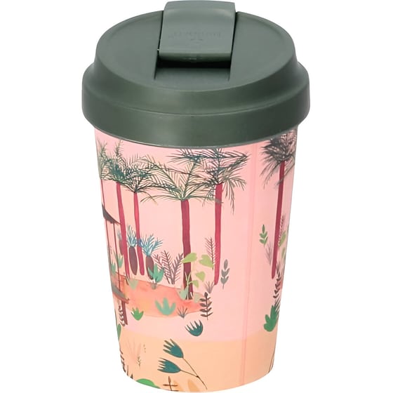 Κούπα Μεταφοράς Chic Mic Surfer's Paradise Bioloco Plant από PLA 350 ml image 0